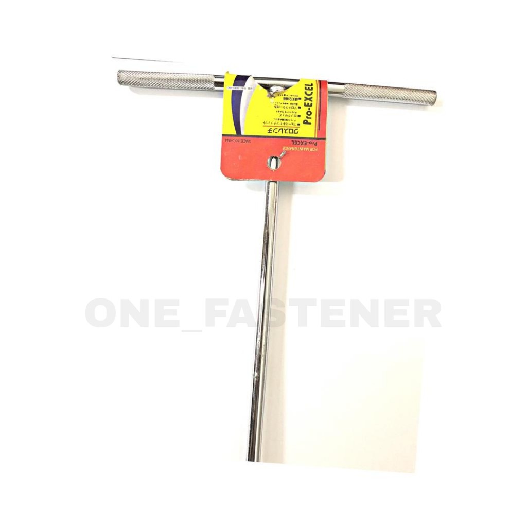 Pro Excel CHROME Kunci SOK sock T socket wrench 14 MM Premium 14mili