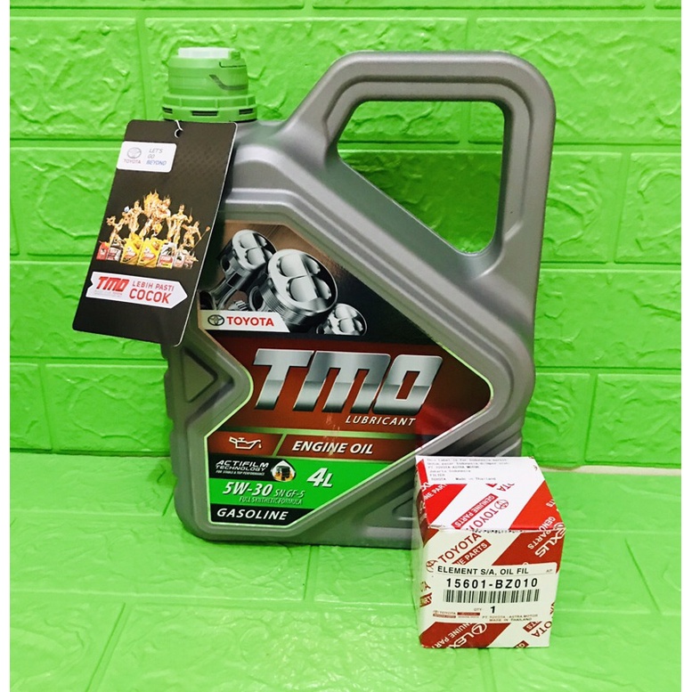 oli mesin toyota TMO 5W-30 4L / paket filter oli avanza xenia rush terios grandmax luxio