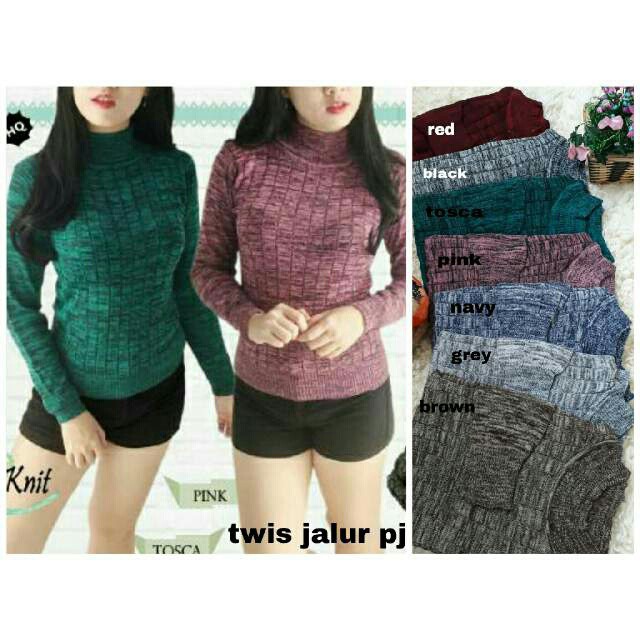 RL-KNIT TWIS JALUR PJ