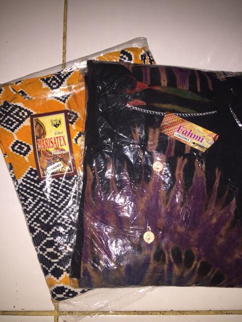 Daster  Gamis Batik Murah Ukuran  Jumbo Lengan Panjang Untuk Busui  Motif Wadimor