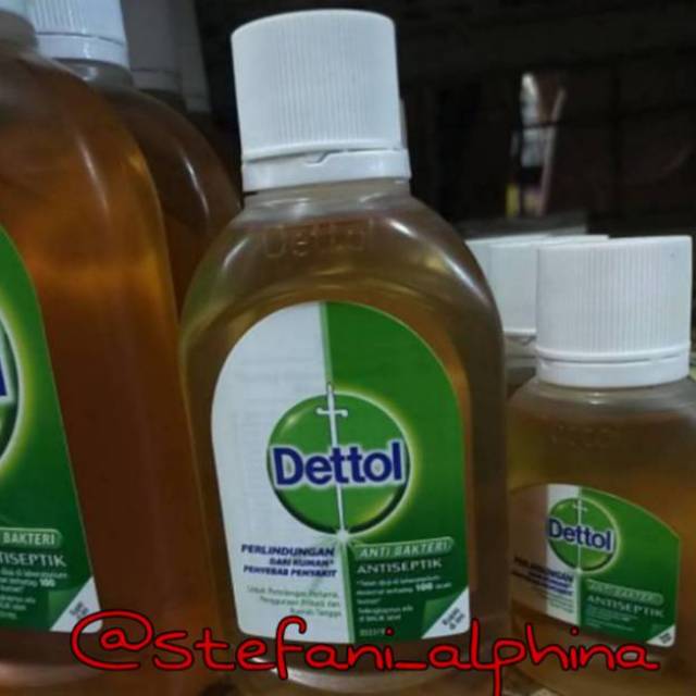 Dettol liquid / Dettol cair antiseptik 95ml TERMURAH