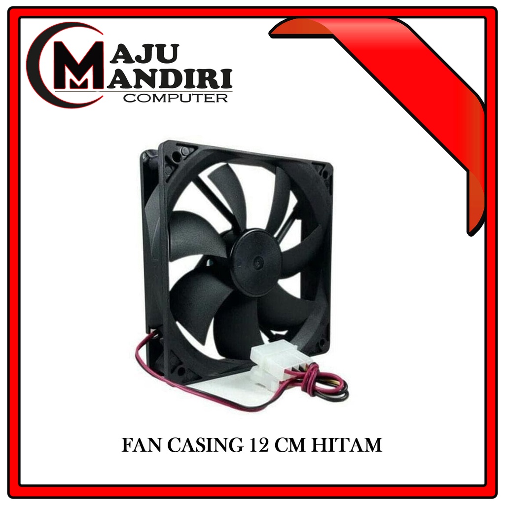 FAN CASING 12cm x 12cm HITAM - FAN CASE 12 CM FC12H