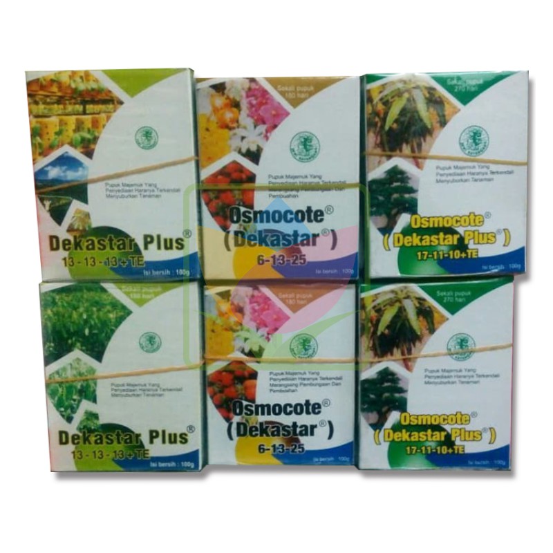 Pupuk Dekastar Plus Osmocote 500 Gram Tanaman Bunga Buah Pupuk Dekastar Plus Osmocote 500 Gram Tanaman Bunga Buah
