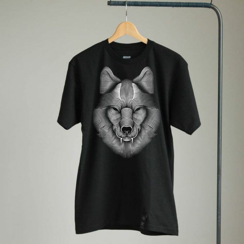 KAOS BAJU TSHIRT WOLF SERIGALA MODEL TERBARU