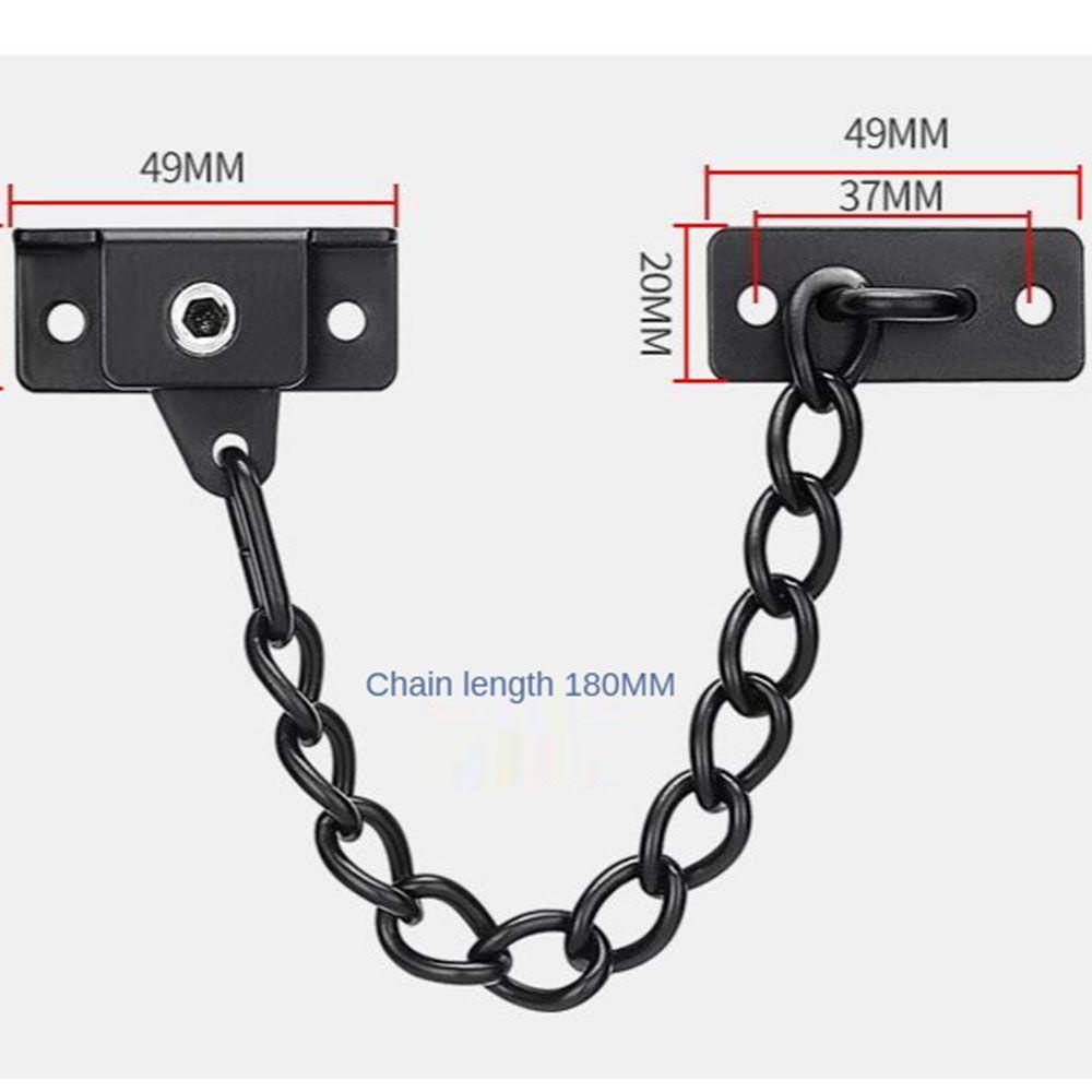 Preva Window Safety Latch Chain Child Safety Lock Kunci Pengaman Pintu Geser Kunci Jendela Anti Maling Pengait Pembatas Jendela