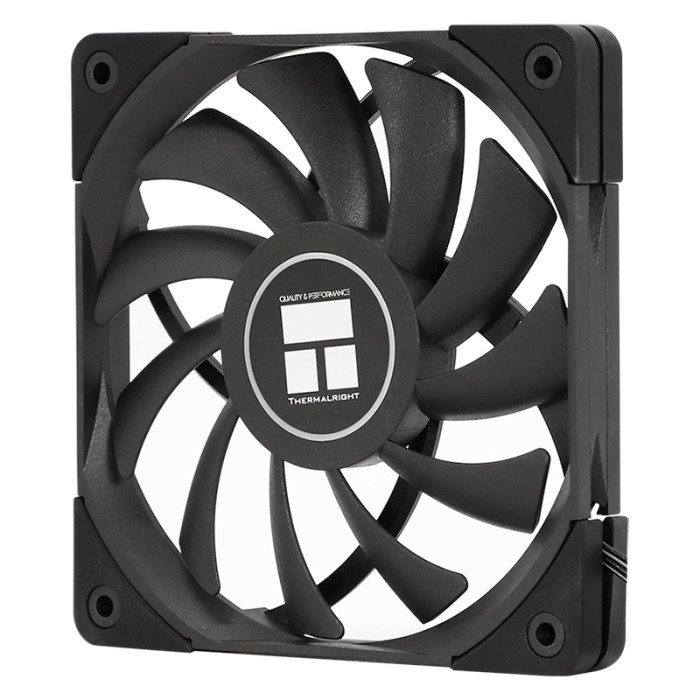 Fan THERMALRIGHT TL-C12015B Black 120mm SLIM 15mm PWM Fan