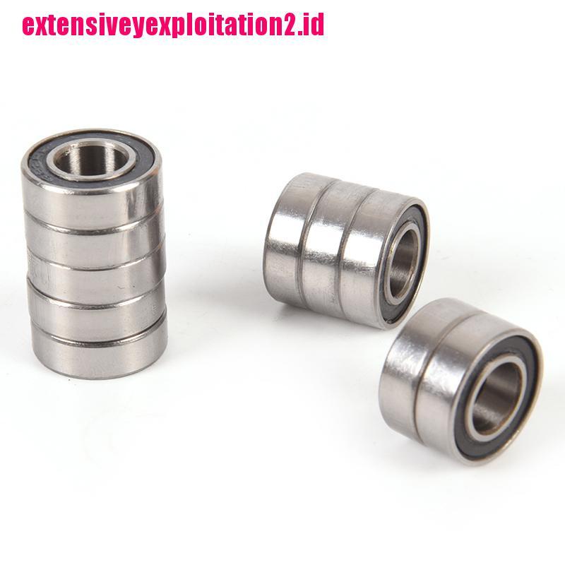 10pcs 688-2RS 688 RS Miniatur Bola Bearing Karet Ukuran 8x16 X