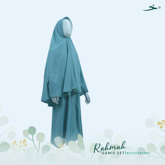 [10th] gamis rahmah kids set/ Baju set anak Khadijah Indonesia