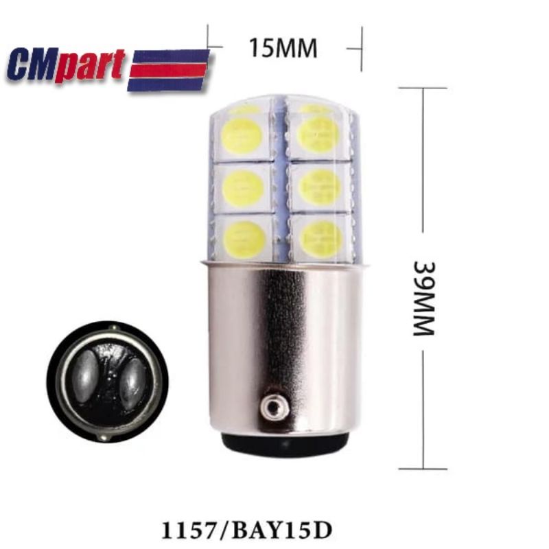 lampu bohlam rem motor dan mobil bayonet jelly led