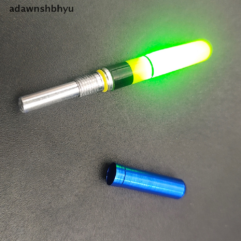 Adawnshbhyu 2pcs Light Stick Lightstick Bekerja Dengan LED Luminous Float Night Fishing Bobber