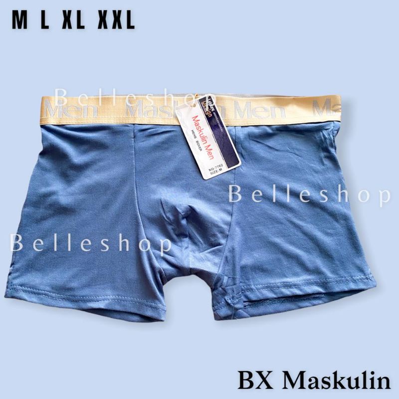 BOXER PRIA MASKULIN MEN  / CELANA DALAM PRIA DEWASA IMPORT