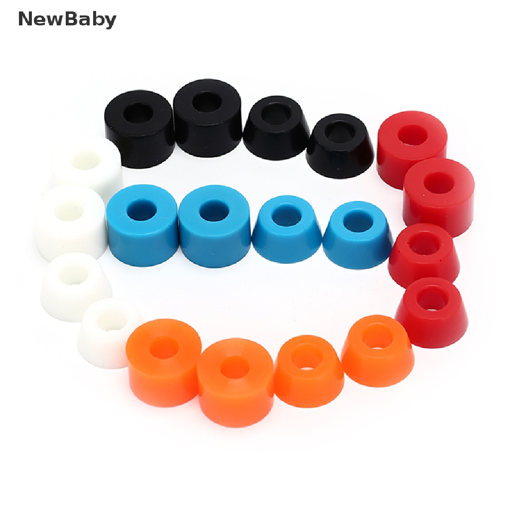 Newbaby 4pcs Bushing As Roda Skateboardskuter Bahan PU Shockproof