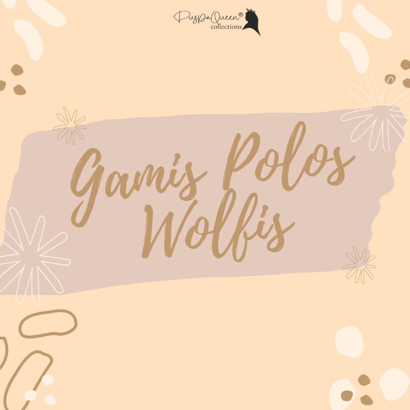 Gamis Polos Bahan Wolfis