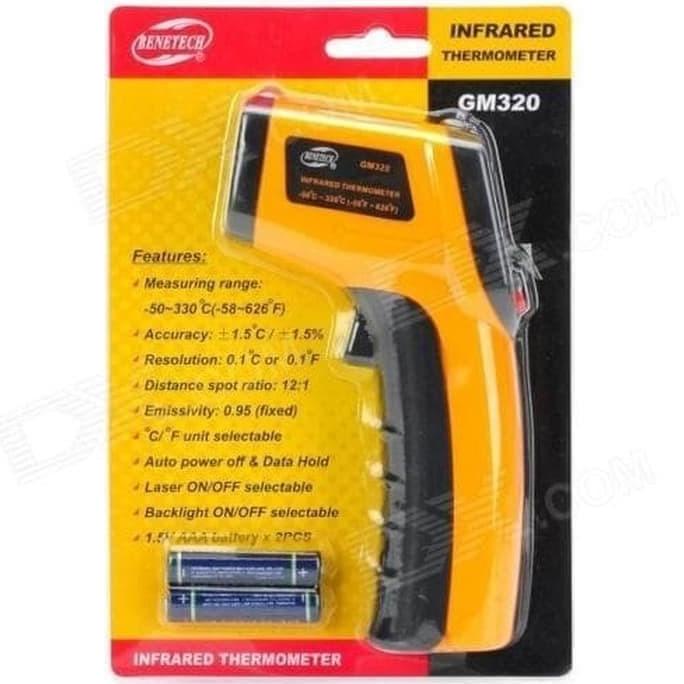 GM320 Benetech Infrared Termometer Thermometer GM-320 Termogun GM 320