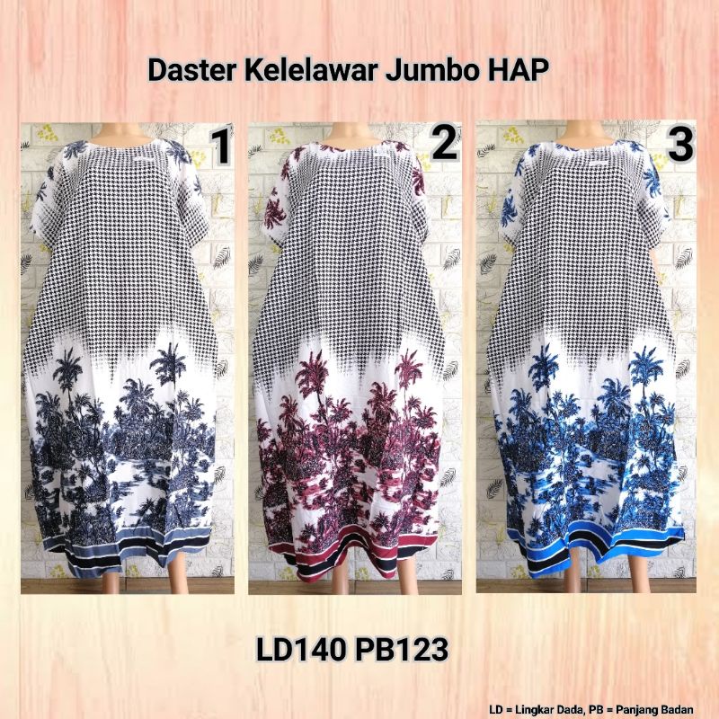 DASTER KELELAWAR JUMBO HAP PASTEL LOWO BIGSIZE ADEM BU TEJO DNDL + VIEW