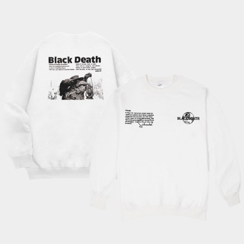 CREWNECK STREEWEAR HOUSE OF SMITH BLACK