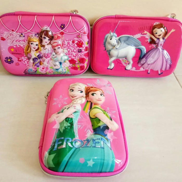 

Mudah Tempat Pensil Timbul 3D Jumbo / Pencil Box Hard Case - Mirip Smiggle Limited