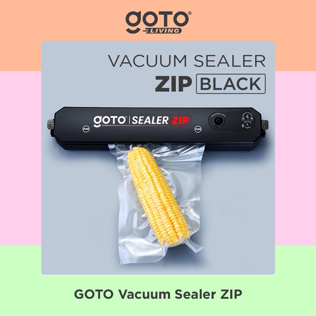 Goto Zip Vacuum Sealer Alat Press Perekat Plastik Vakum Makanan