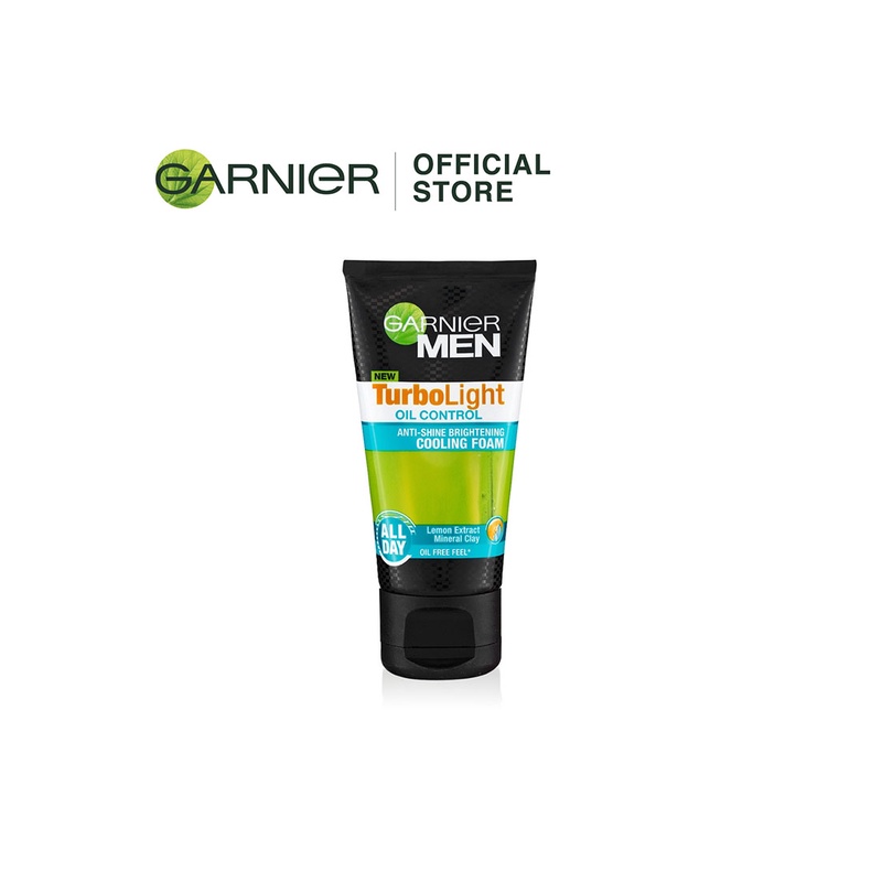 GARNIER MEN TURBOLIGHT OIL CONTROL COOLING FOAM 50 ML @MJ