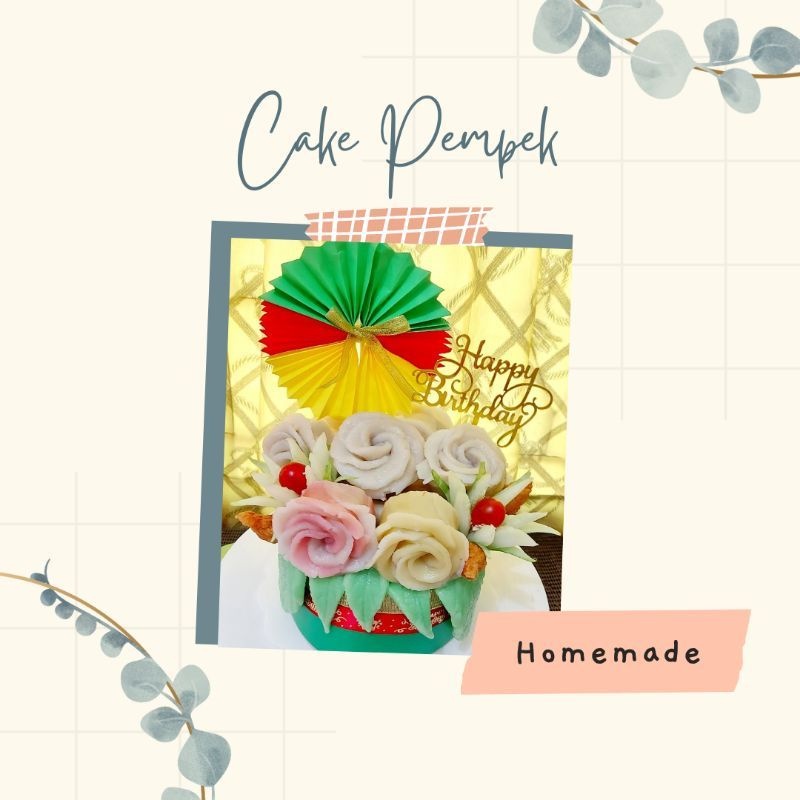 

Cake pempek bunga mawar/pempek/pempekbungamawar/pempekenak/kuepempek/birthdaycake/kueulangtahun/kueulangtahunpempek