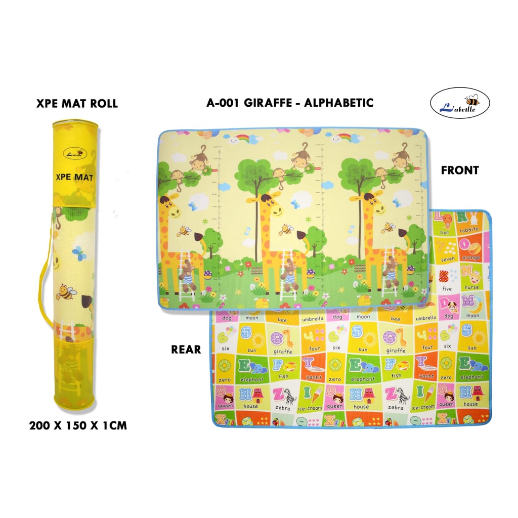 Promo !! Karpet Lipat Playmat Bayi Premium Tikar Lipat Bayi Xpe Karpet  P180 x L200 cm Tebal = 1,2 cm