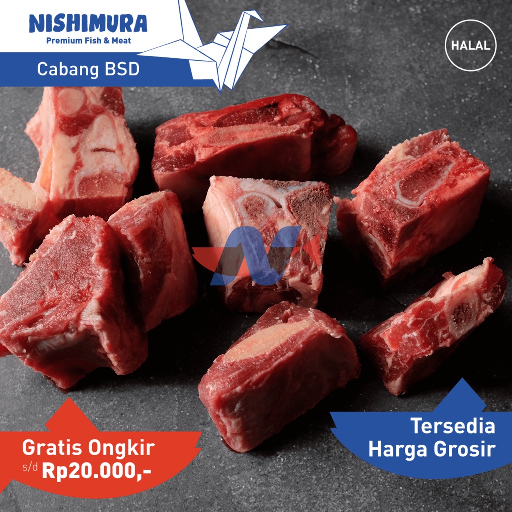 Jual Iga Sapi Segar 1kg Daging Iga Sop Tulang Kaldu Beef Beff By