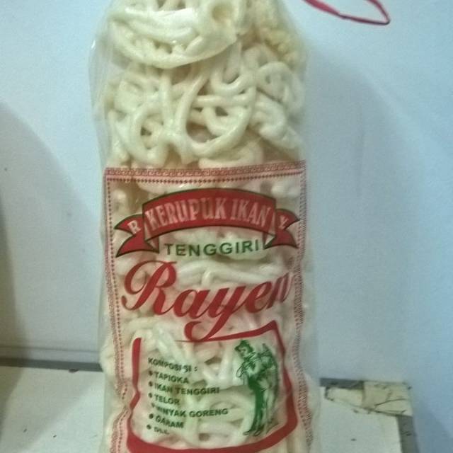 

Kerupuk ikan tenggiri bangka
