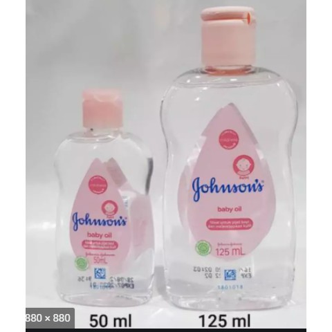 Johnsons Baby Oil 50ml/125ml/200ml