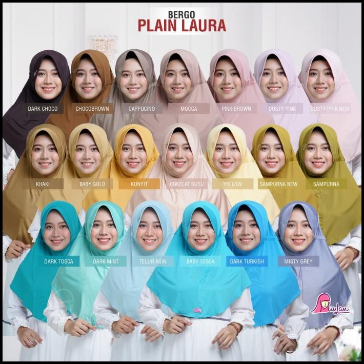 Kerudung Miulan Bpl L Jilbab Serut Dewasa