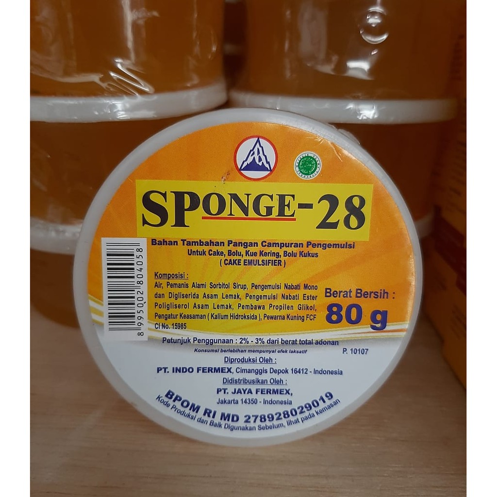 

SP Sponge 28 Emulsifier 80 gram