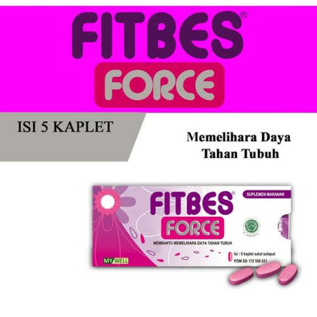 Fitbes Force Suplemen Makanan 5 kaplet