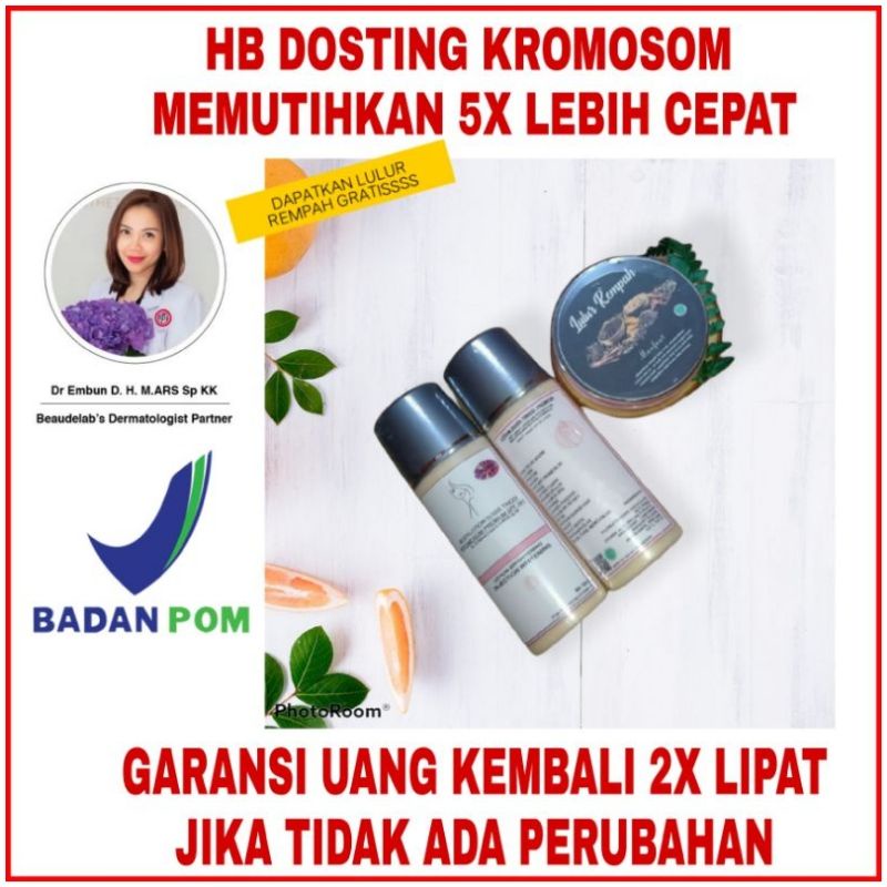 HB DOSTING / HANDBODYLOTION KROMOSOM / DOSIS TINGGI PEMUTIH BADAN AMPUH PERMANEN / COLLAGEN INJECT W