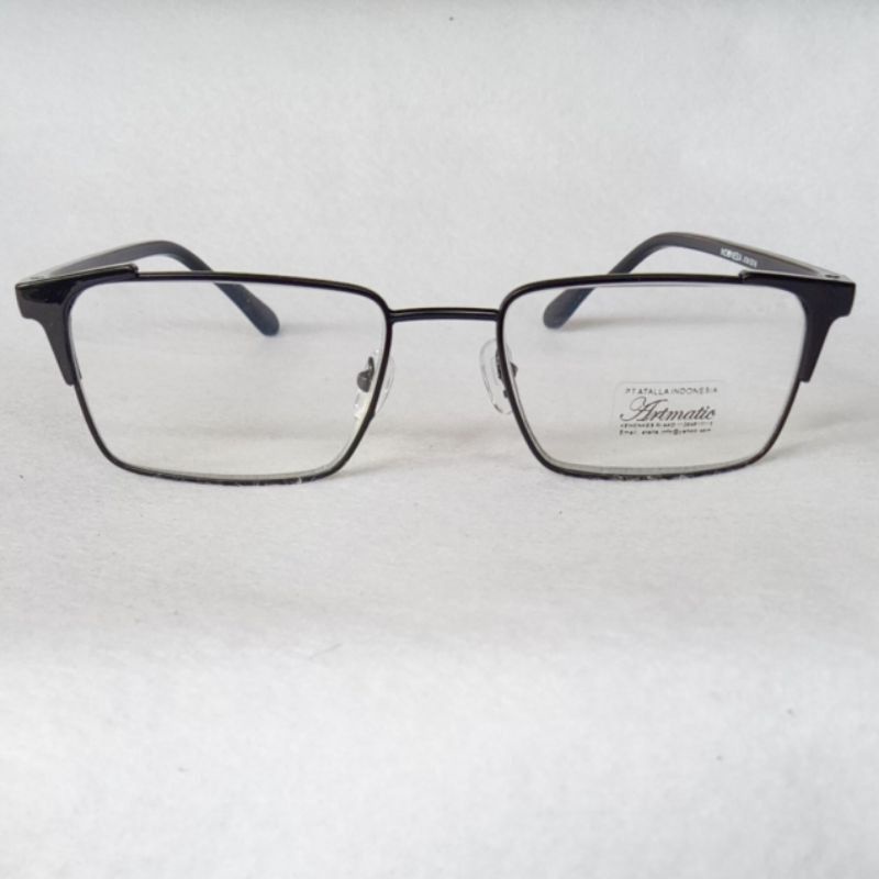 Kacamata baca Kacamata dekat Frame kotak besi Kacamata pria dan wanita