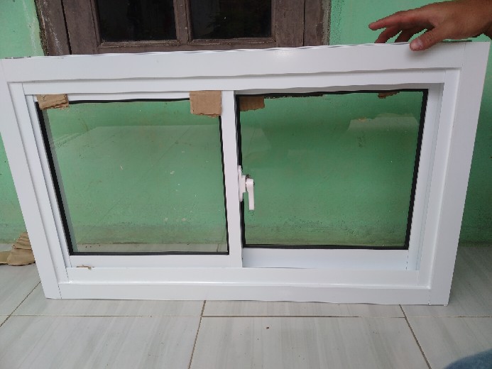 Jendela Aluminium 50x85 Sliding Murah Grosir