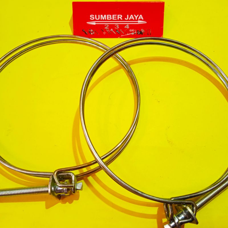 klem selang kawat 5 inch/ klem selang kawat 120mm/ ikatan selang/ klem kawat TERMURAH