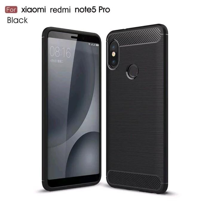 XIAOMI REDMI NOTE 5 5 PRO  Silicon Carbon Slim Fit Soft Case Premium