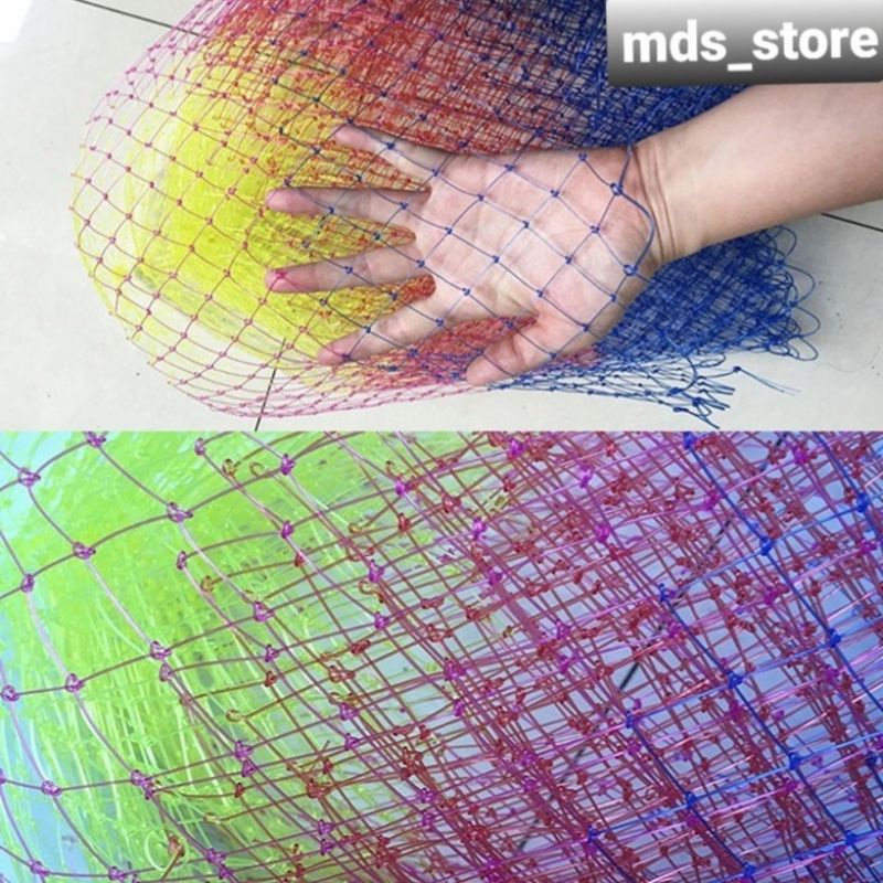 Jaring Seser Senar Serokan ikan Tanggok Ikan Rajutan