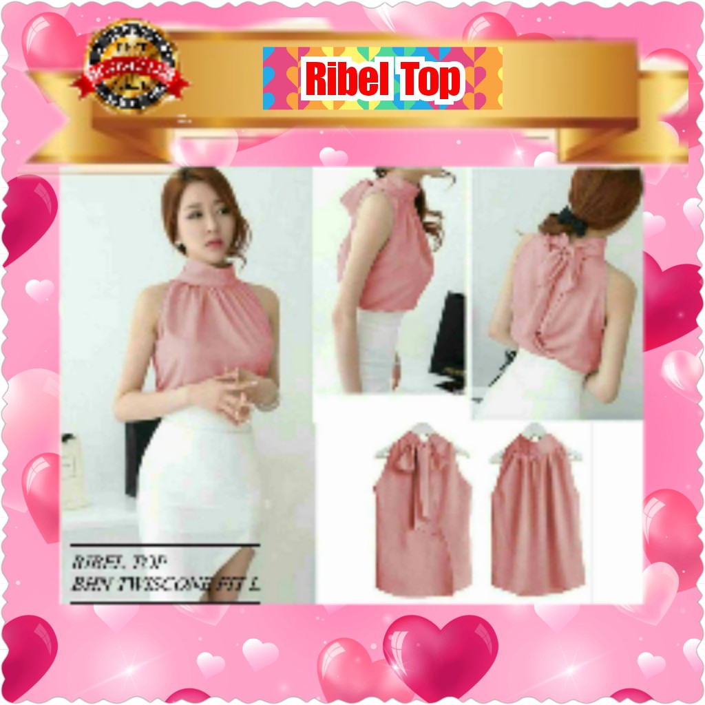 RIBEL TOP / TERMURAH /KONNDANGAN / PESTA