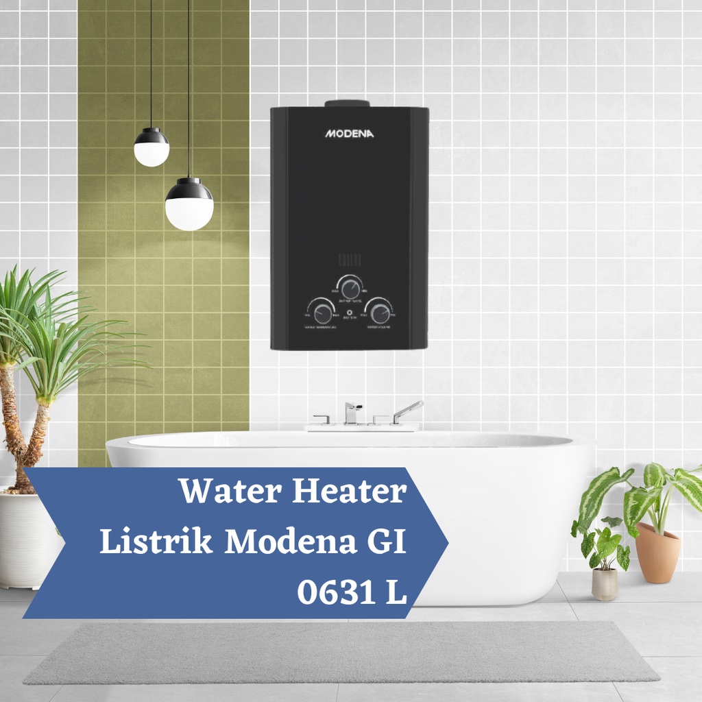 Water Heater Penghangat Air Listrik Modena GI 0631 L
