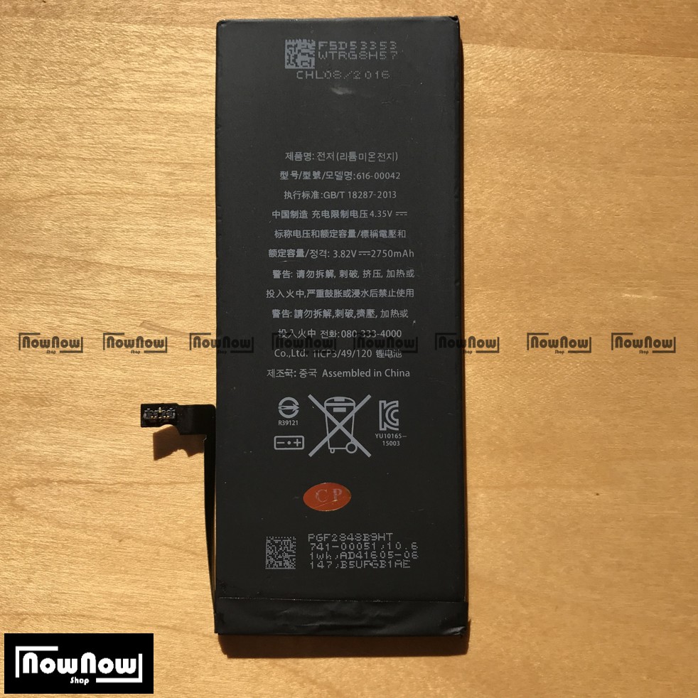 Baterai iP 6S+ 6S Plus A1634 A1687 A1690 A1699 Batre Batrai Battery HP