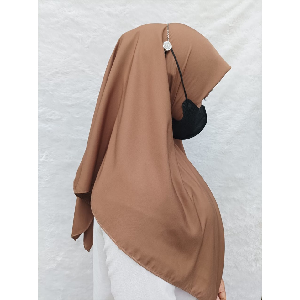 Jilbab Segiempat Bian Polycotton 115cm x 115cm Kerudung segiempat bian