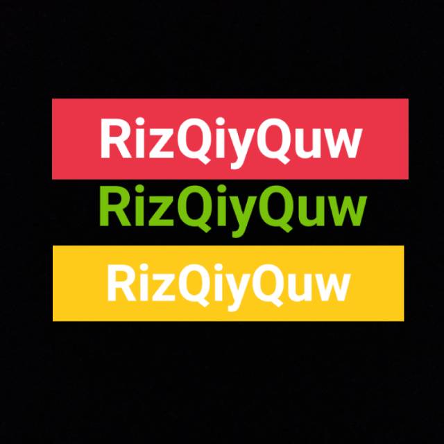 rizqiyquw