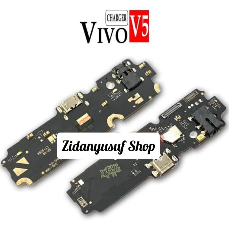 BOARD PAPAN KONEKTOR CONEKTOR CHARGER VIVO V5 / V5S / Y67 PLUG IN MIC ORIGINAL