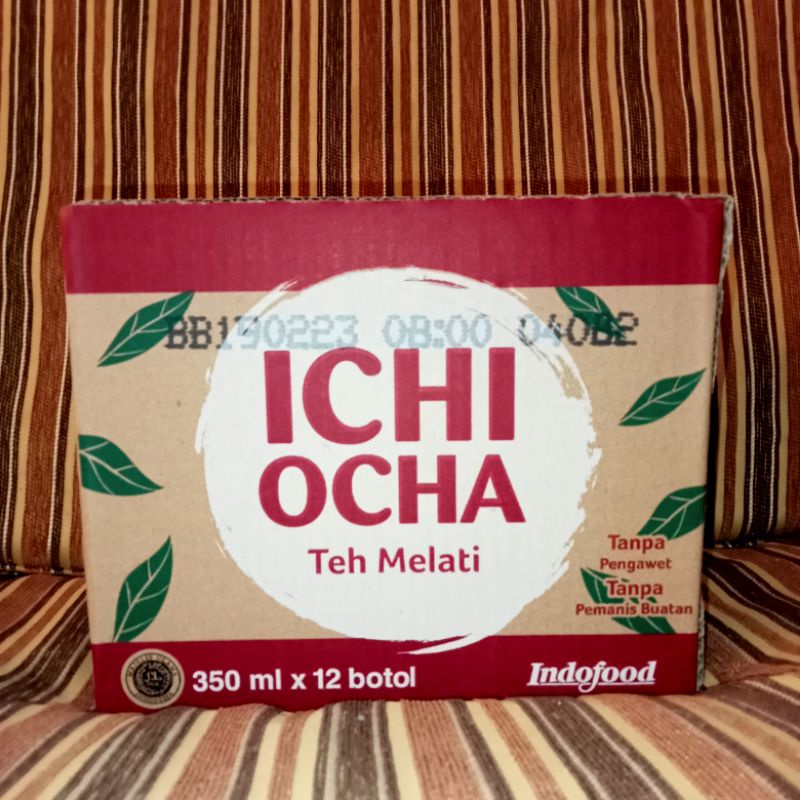 

ICHI OCHA RASA TEH MELATI 350ML ISI 12 BOTOL