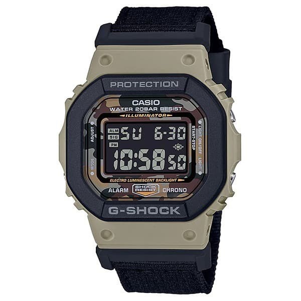 G-SHOCK DW-5610SUS-5D (free Canvas Strap) Jam Tangan Pria Casio Gshock Original & Garansi Resmi