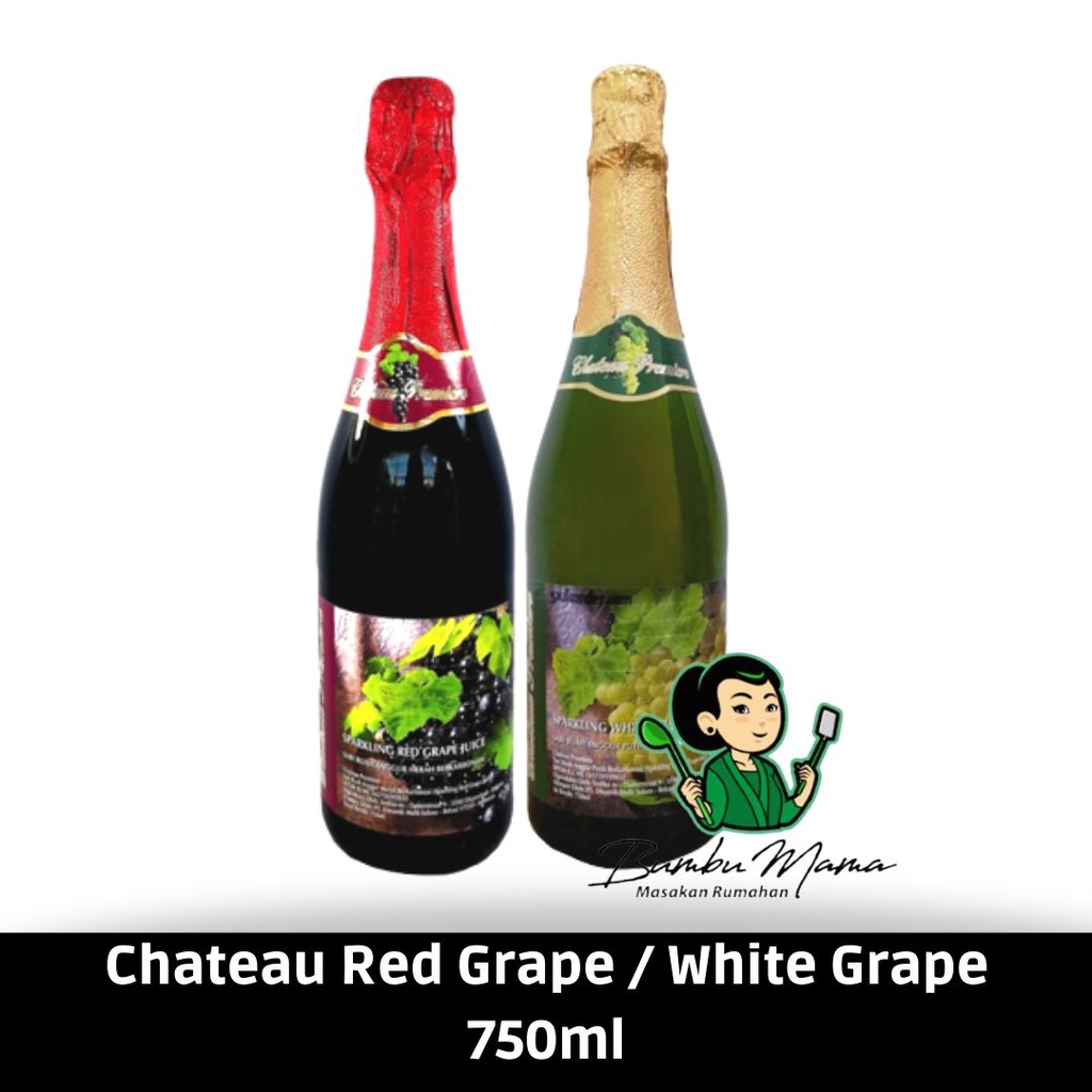 Jual Minuman Non Alkohol / Chateau Premiere Sparkling Red / White Grape