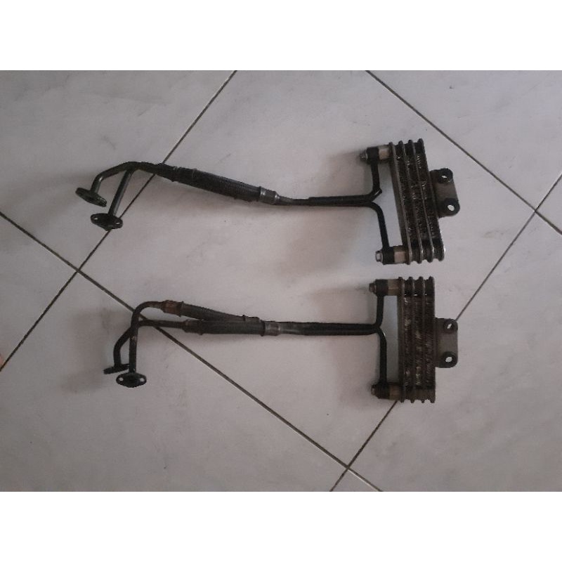 Oil cooler pendingin satria FU ori copotan