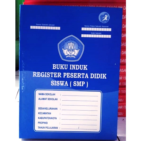 

BUKU INDUK PESERTA DIDIK SEKOLAH MENENGAH PERTAMA (SMP) - INDUK SISWA SMP K13 ISI 50 SISWA