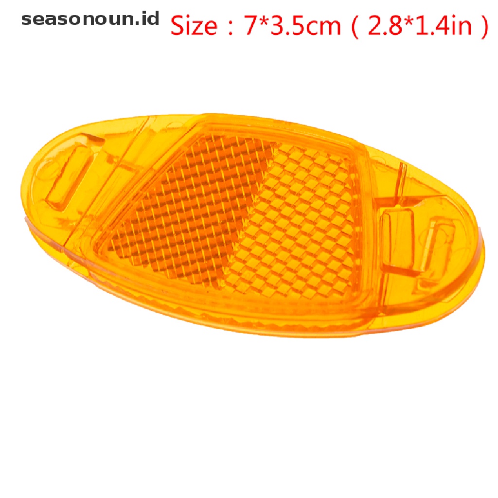 4pcs Lampu Reflektor Jari-Jari Roda Sepeda 3 Warna Untuk Keselamatan