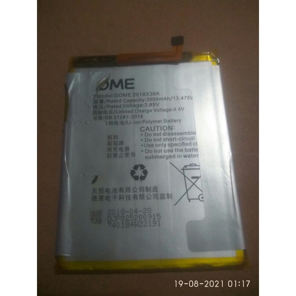 BATERAI GOME FENMMY NOTE C72 ORIGINAL NORMAL